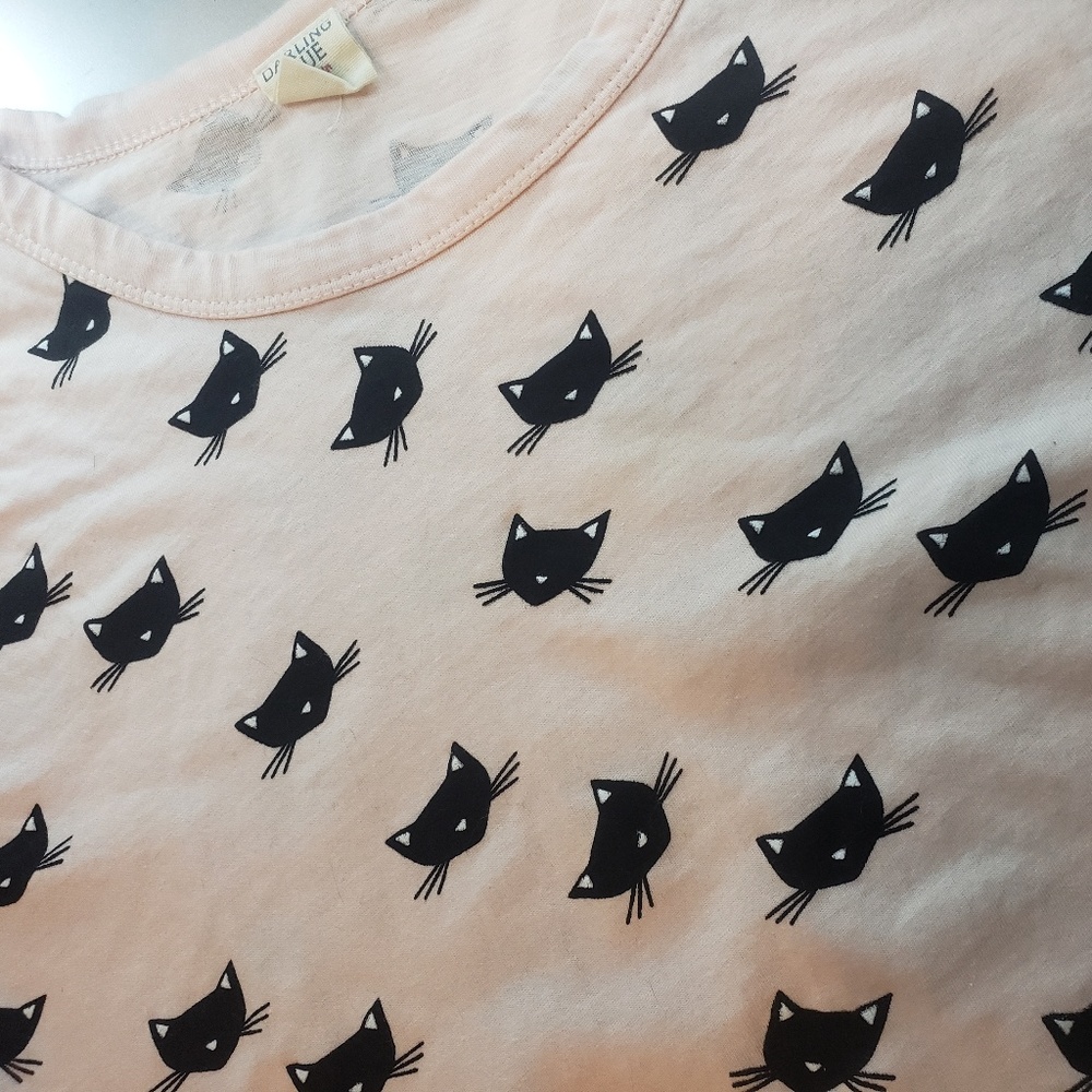 Cat Crop Top